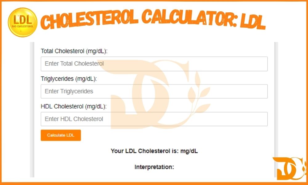 Cholesterol-Calculator-LDL