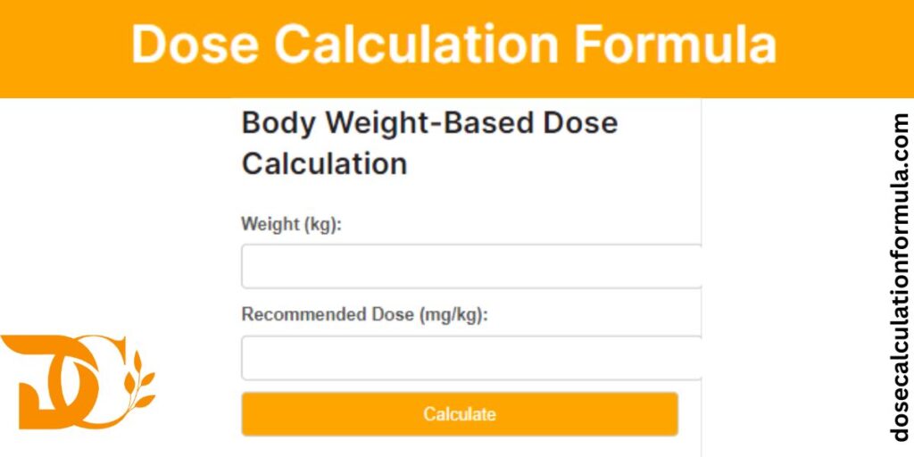 Dose-Calculation-Formula