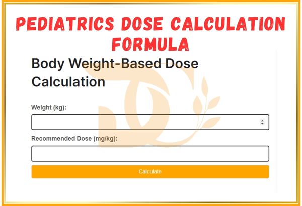 Pediatrics-Dose-Calculation-Formula
